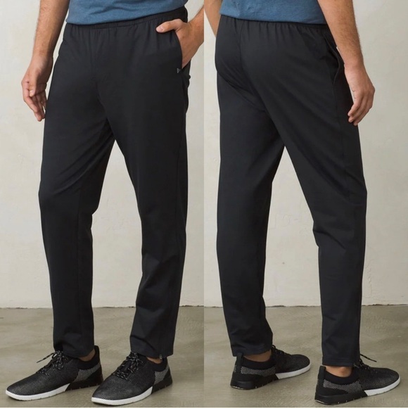 Prana Men's Black Pants Medium - Picture 1 of 4